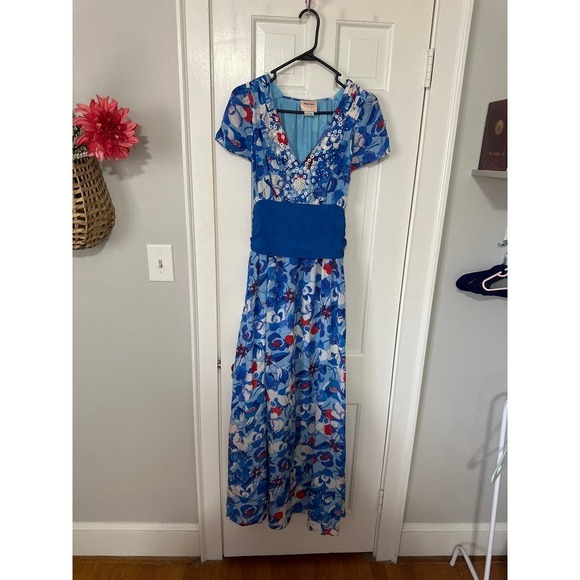 Peter Som for made in kind maxi dress - Picture 1 of 3